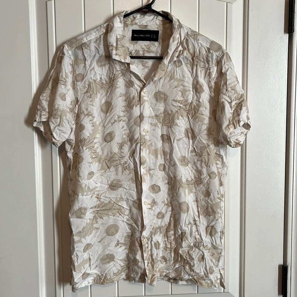 Abercrombie and Fitch Button Down Shirt Sz L